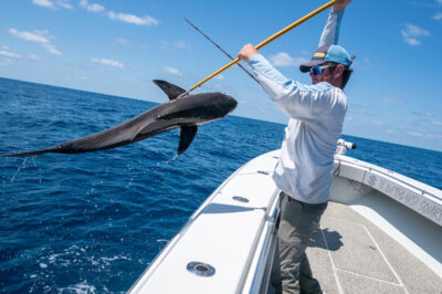 Recreational fishing in Galveston, Texas