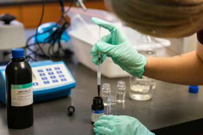 Water testing done at Aquatic Diagnostics Lab